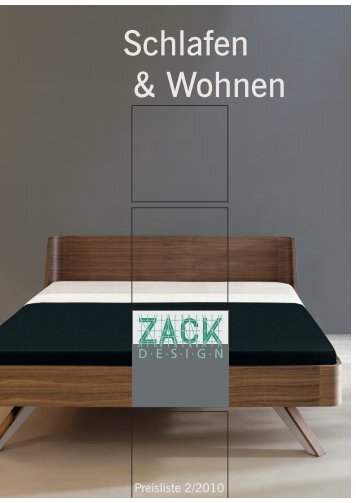 Schlafen & Wohnen - Zack Design