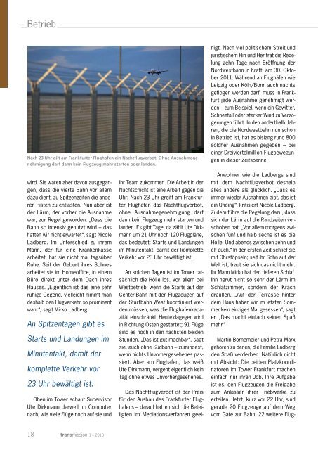 Ausgabe 01/2013 - DFS Deutsche Flugsicherung GmbH