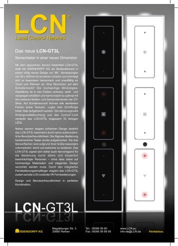 Infoblatt LCN-GT3L