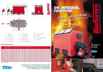 Prospekt Integralfeuerung - Bioflamm