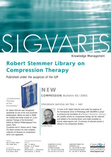 NEW Robert Stemmer Library on Compression Therapy