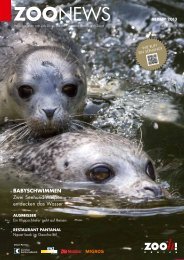 Zoonews Herbst 2013 [PDF, 1.4 MB] - Zoo Zürich
