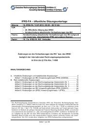 IFRS-FA – öffentliche Sitzungsunterlage - DRSC