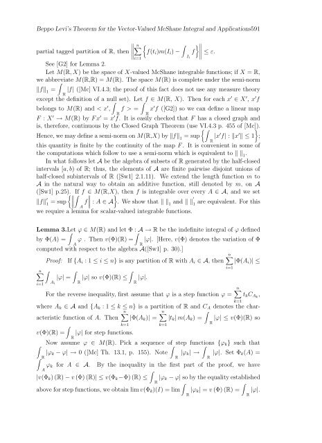 Beppo Levi's Theorem for the Vector-Valued McShane Integral and ...