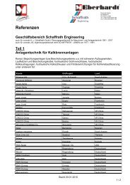 Referenzen - Möller Feuerfesttechnik GmbH & Co. KG