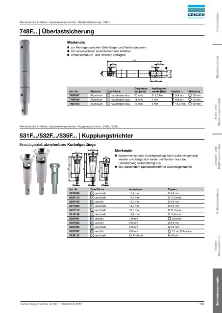 erfahren Sie mehr - Geiger Antriebstechnik