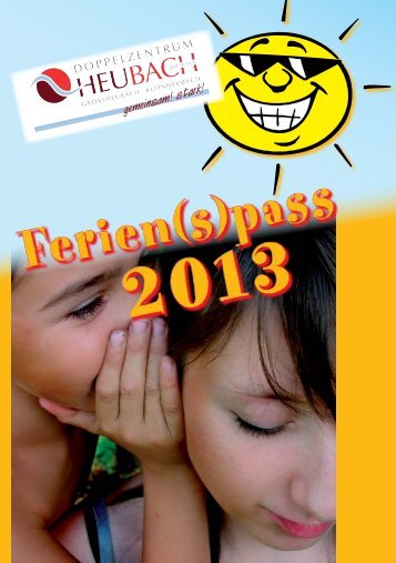 Ferien(s)pass 2013 - Großheubach