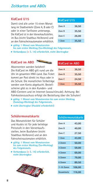 Die aktuelle Tarifbroschüre zum Download (PDF/853 KB) - HNV ...