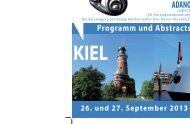 Programm und Abstracts - Deutsche Gesellschaft für Hals-Nasen ...