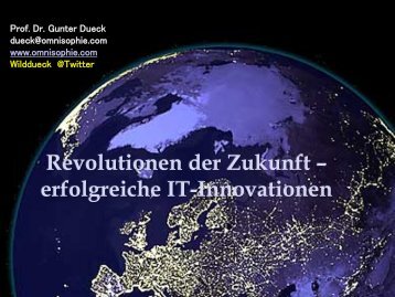 01_Prof. Dr. Gunter Dueck_Revolutionen der Zukunft