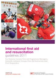 IFRC International First Aid and Resuscitation Guidelines 2011