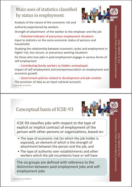 (ICSE-93), ‎pdf 0.8 MB - International Labour Organization