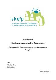 Gebäudemanagement in Kommunen: Bedeutung für - IZT