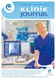 Klinik-Journal 02 / 2013 als PDF zum Download - Krankenhaus ...