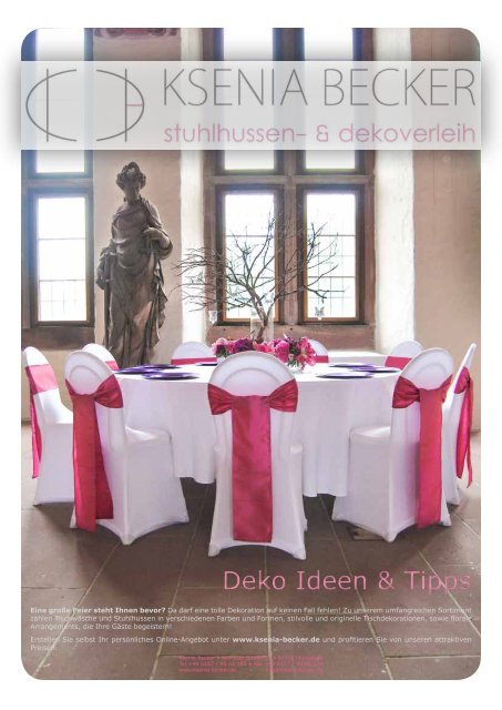 Get Ideen stuhlhussen hochzeit For Android