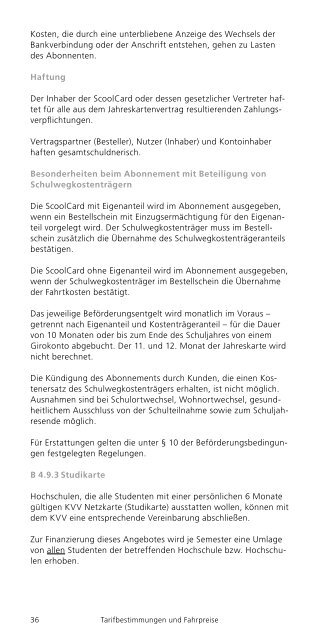 Gemeinschaftstarif - KVV - Karlsruher Verkehrsverbund