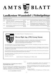Amtsblatt 08-2013 - Landkreis Wunsiedel im Fichtelgebirge