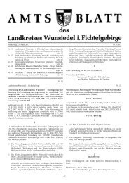 Amtsblatt 06-2013 - Landkreis Wunsiedel im Fichtelgebirge