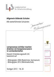 Basishandreichung NL 20 (pdf) - Landesinstitut für Schulentwicklung