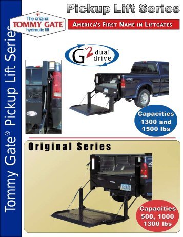 Tommy Gate Pickup Lift Series - INTERCON Truck Equipment