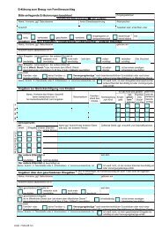 Erklärung zum Bezug von Familienzuschlag (Vordr. 7129)