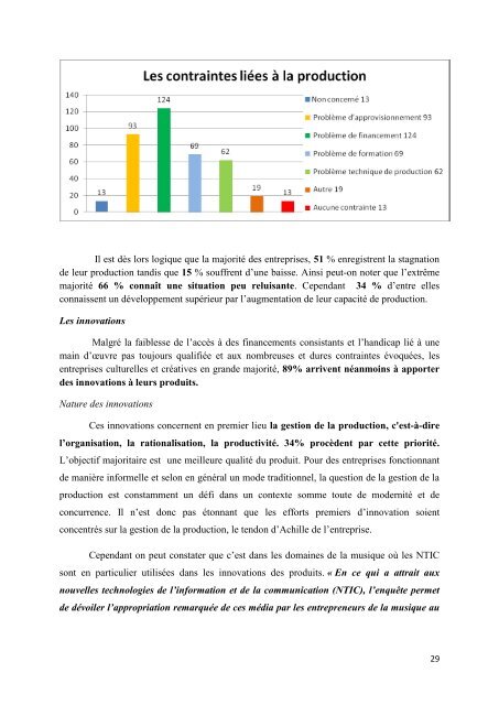 Etude sur les entreprises culturelles dans les villes de ... - Interarts