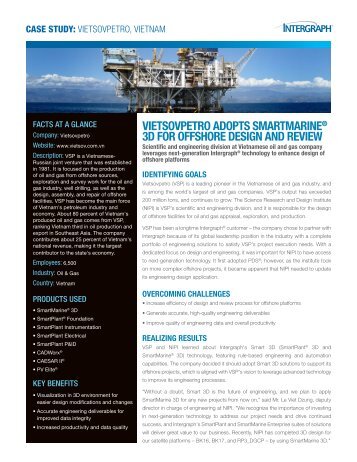 vietsovpetro adopts smartmarine® 3d for offshore ... - Intergraph