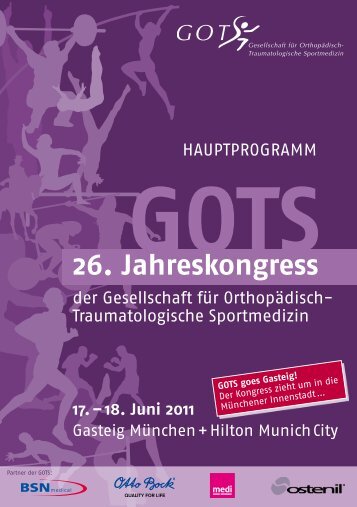 26. Jahreskongress - GOTS