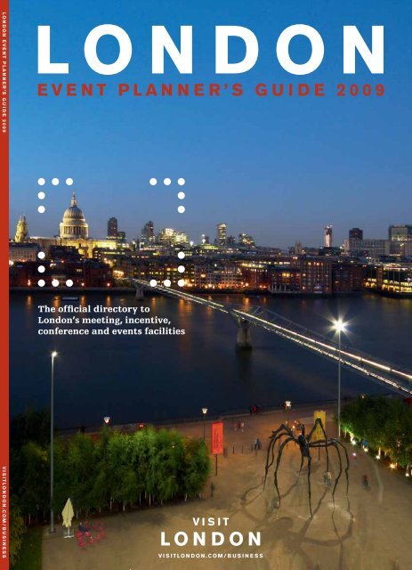 Contents : Event planner guide : Visit London - International Confex