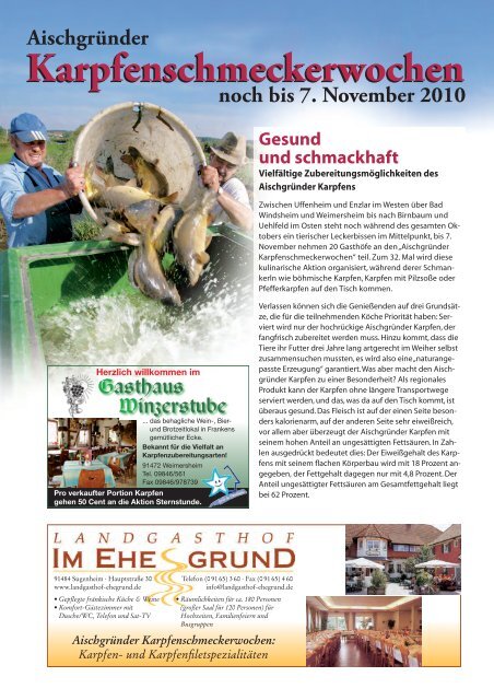 Oktober 2010:Layout 1 - Magazin Inspiration - Bad Windsheim