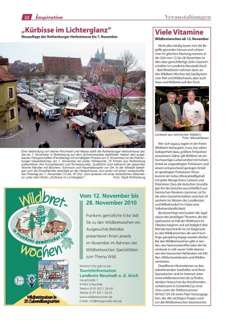 November 2010 - Magazin Inspiration - Bad Windsheim