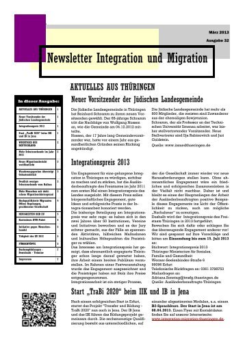 Newsletter Nr. 32 vom MÃ¤rz 2013 - Integration und Migration in ...