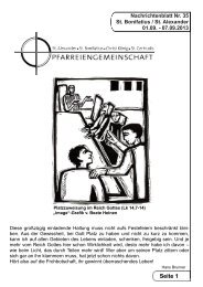 Ausgabe 2013_35.pdf - Pfarreiengemeinschaft Lingen-Süd