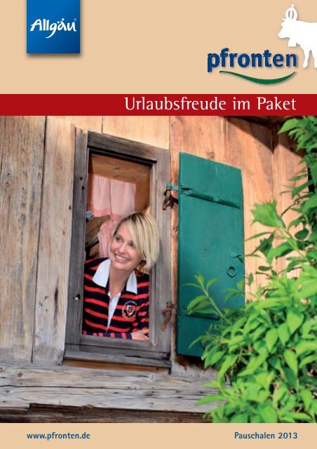 Urlaubsfreude im Paket - Pfronten