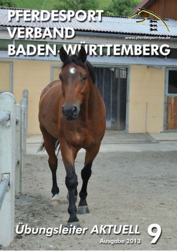 Ausgabe 09/2013 - Württembergischer Pferdesportverband eV