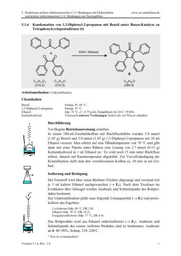 5.1.6: Tetraphenylcyclopentadienon