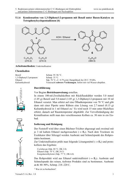 5.1.6: Tetraphenylcyclopentadienon