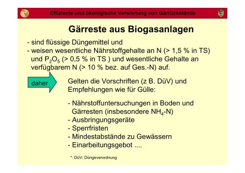 Effiziente und ökologische Verwertung von Gärresten