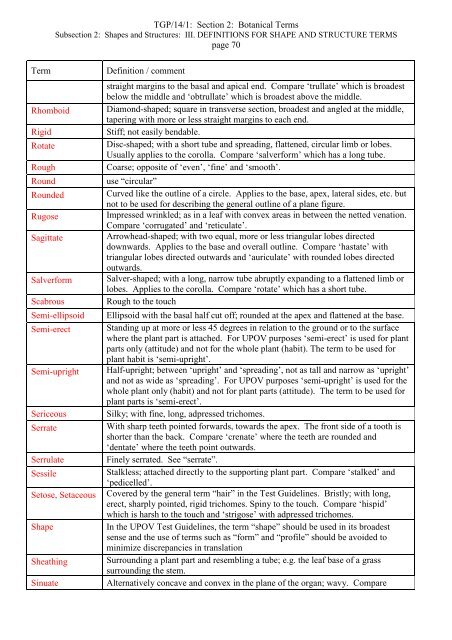 E - International Union for the Protection of New Varieties of Plants