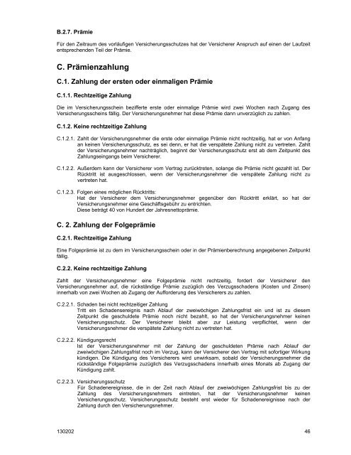 Versicherungs-Bedingungen Advanced - Janitos Versicherung AG