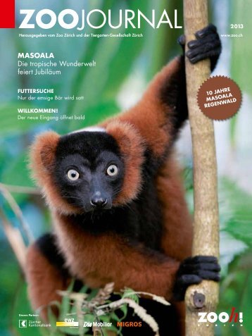 Zoojournal 2013 [PDF, 4.00 MB] - Zoo Zürich