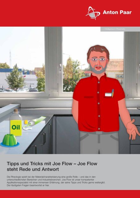 Tipps und Tricks mit Joe Flow – Joe Flow steht ... - Anton Paar.com