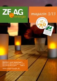 magazin 3/13 - ZEAG Energie AG