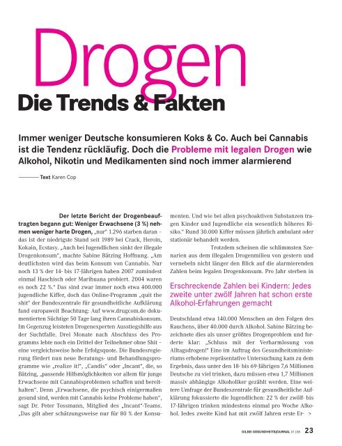 Journal Ausgabe 01/2008 (PDF 2,67 MB) - BKK Gildemeister ...