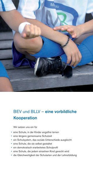 Eltern und Schule - ein starkes Team. Infobroschüre des BEV ... - BLLV