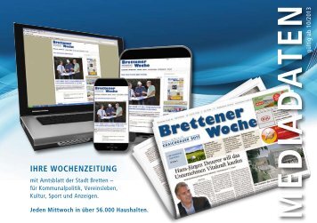 IHRE WOCHENZEITUNG - Brettener Woche