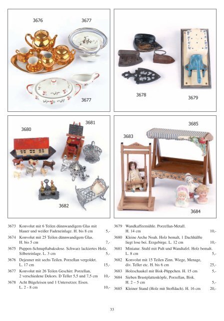Auktion 637, Spielzeug und Puppen - bei Waltraud Boltz ...