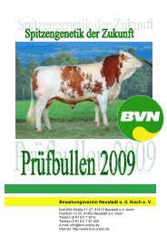 Prüfbullenkästchen 2009 mit Bild - Besamungsverein Neustadt ad ...