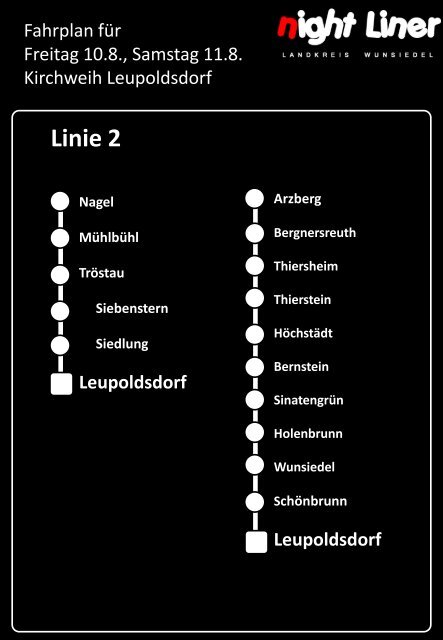 geht's zum Fahrplan zur Kirchweih nach Leupoldsdorf