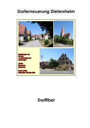 Dorffibel als PDF-Datei - Gemeinde Dietersheim